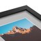 ArtToFrames Collage Photo Picture Frame with 3 - 5x5 inch Openings, Framed in Black with Over 62 Mat Color Options and Regular Glass (CSM-3926-95)